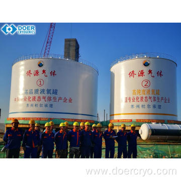 Cryogenic Large Scale LOX LIN LAR Storage Tank